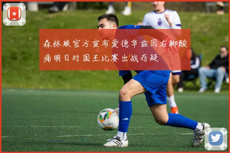 森林狼官方宣布爱德华兹因右脚酸痛明日对国王比赛出战存疑